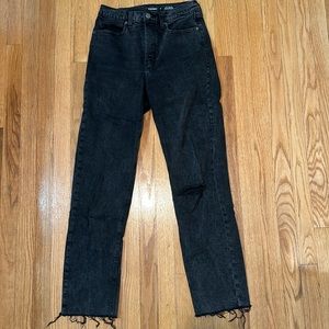 Old Navy 6 Tall Black Jeans